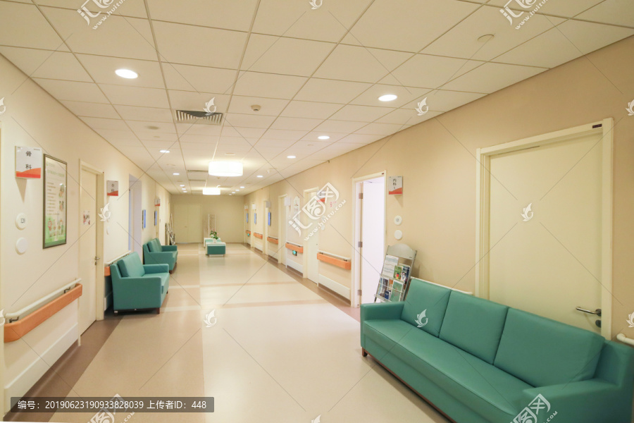 医院走廊社区医院养老医院
