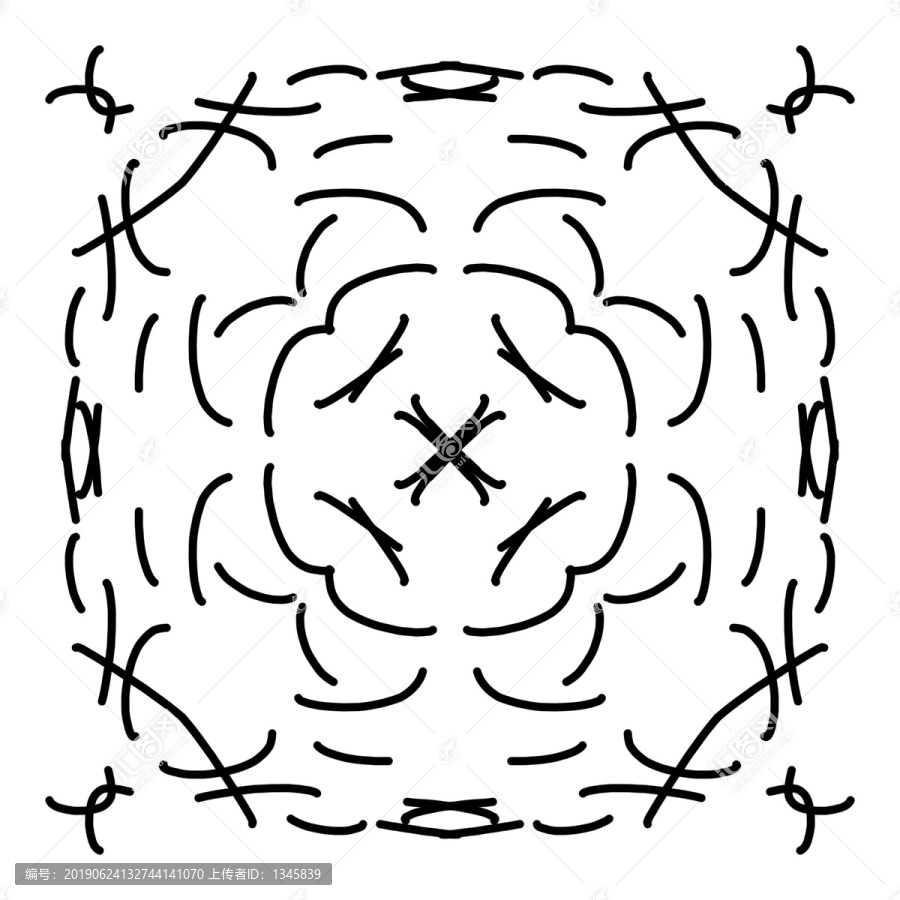 装饰线条图案