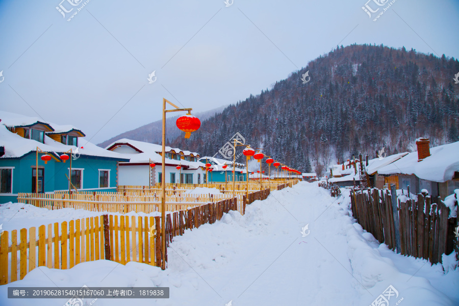 黑龙江省双峰林场雪乡