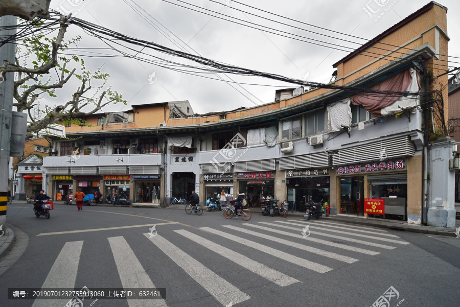 上海山阴路城市风光