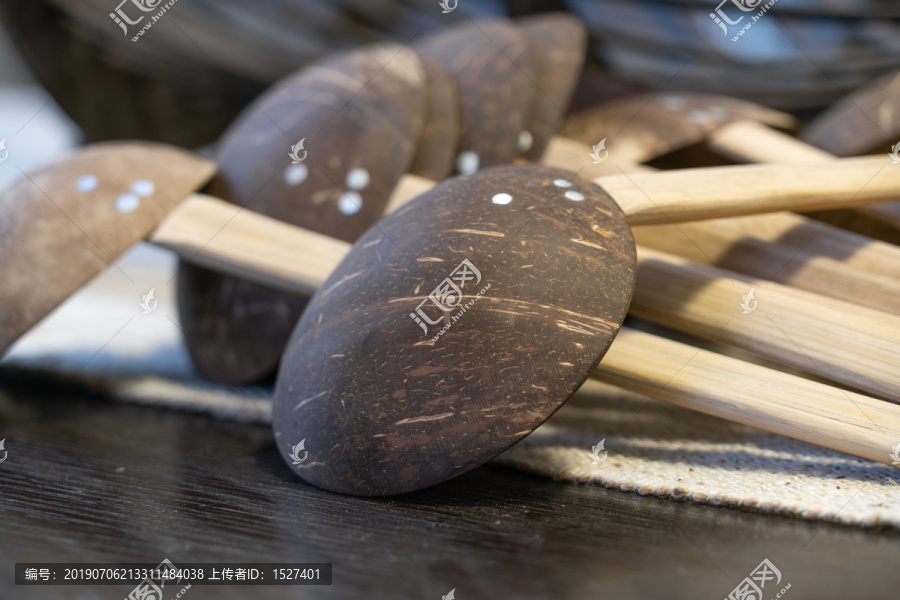 海南椰壳汤勺工艺品