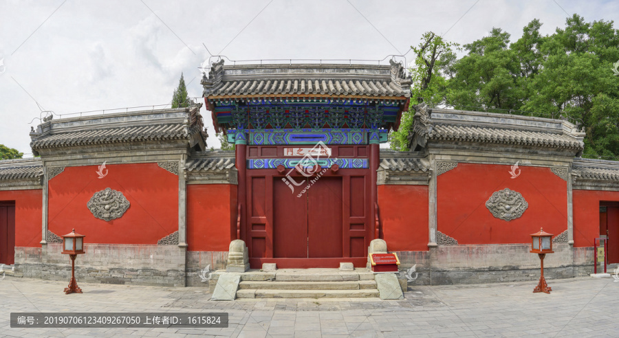 北京孔庙全景大画幅