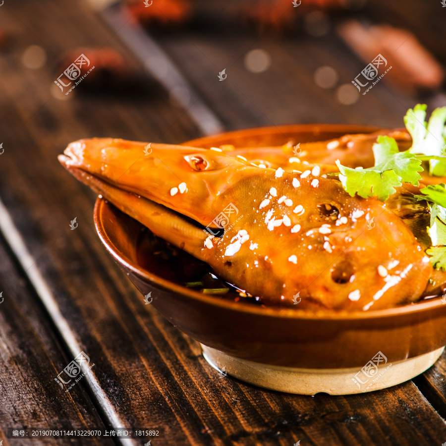 凉菜鸭头