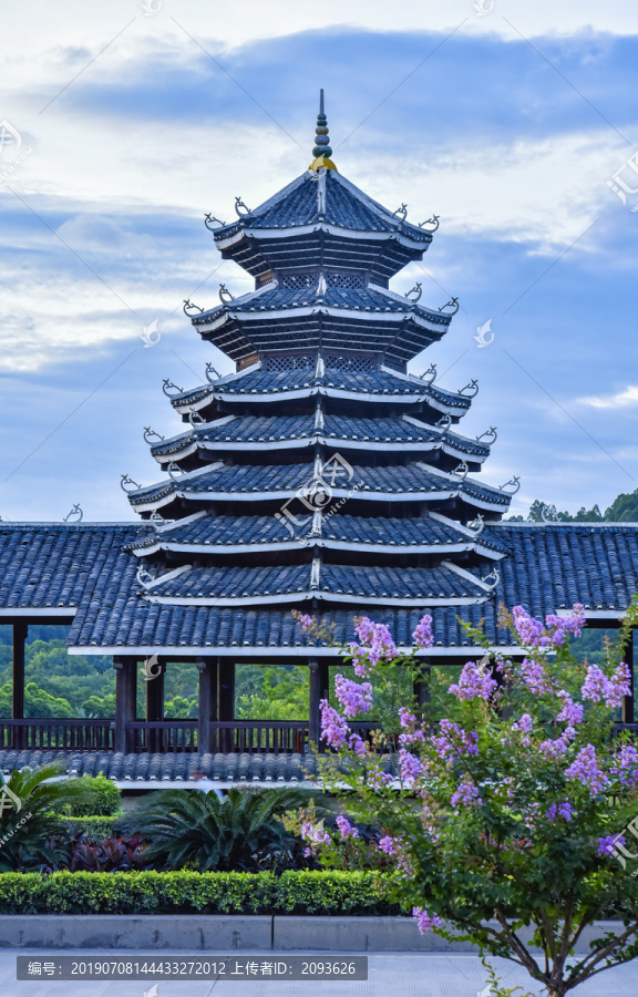 风雨桥亭