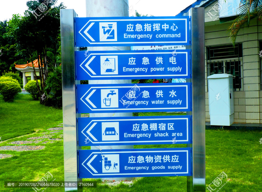 公园指引牌