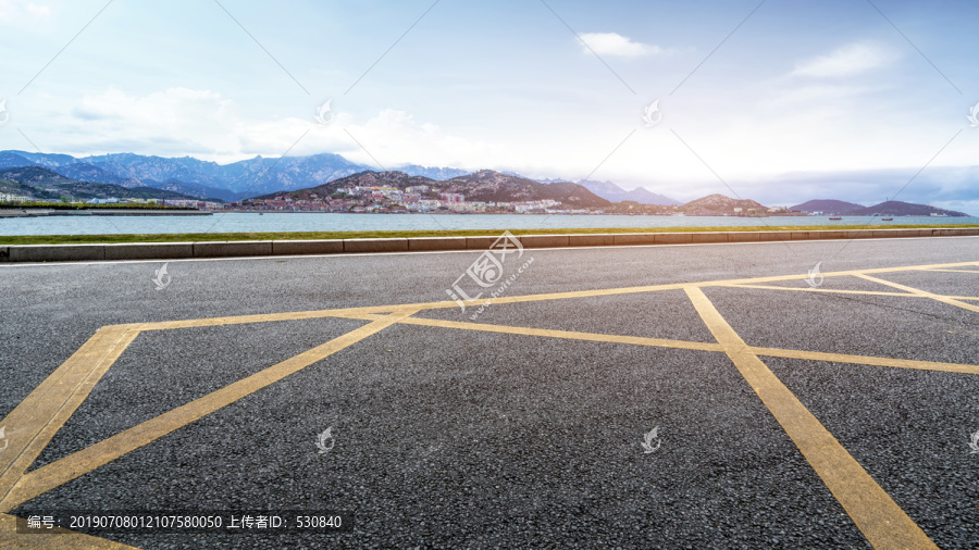 道路交通和城市景观