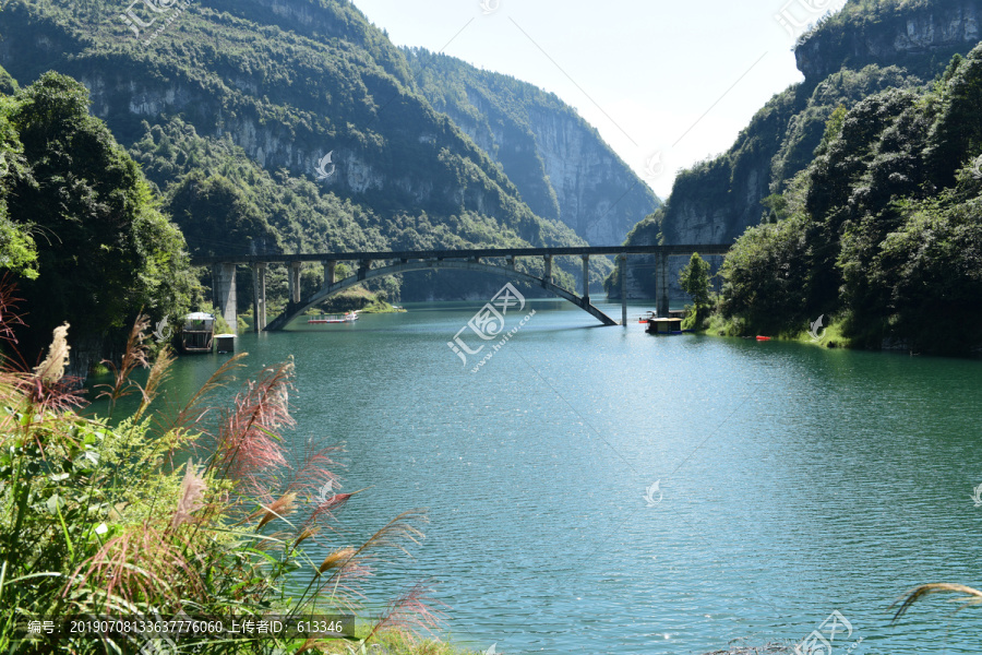 湖北恩施州马鹿河大桥河流桥梁