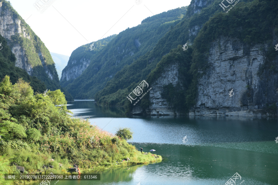 湖北恩施州马鹿河大桥河流桥梁