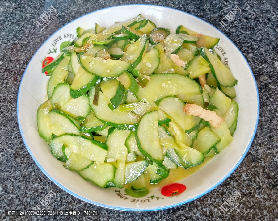 炒黄瓜