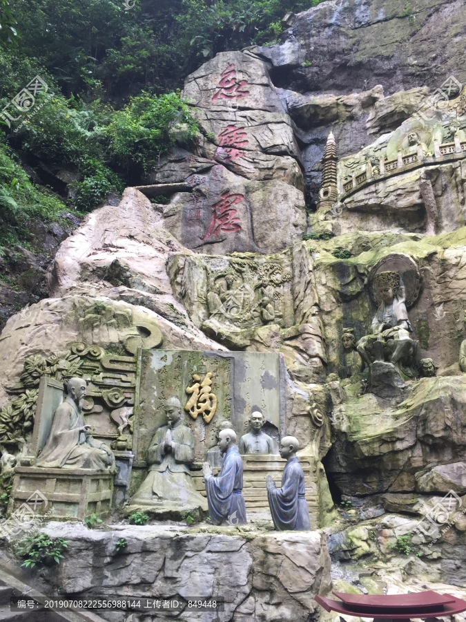佛禅浮雕