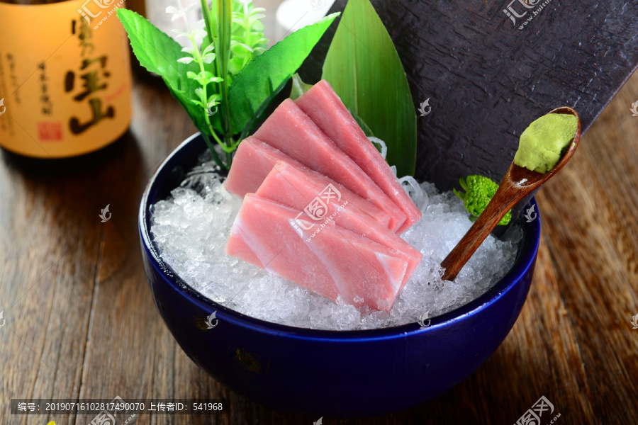 日本蓝鳍金枪鱼中腹刺身