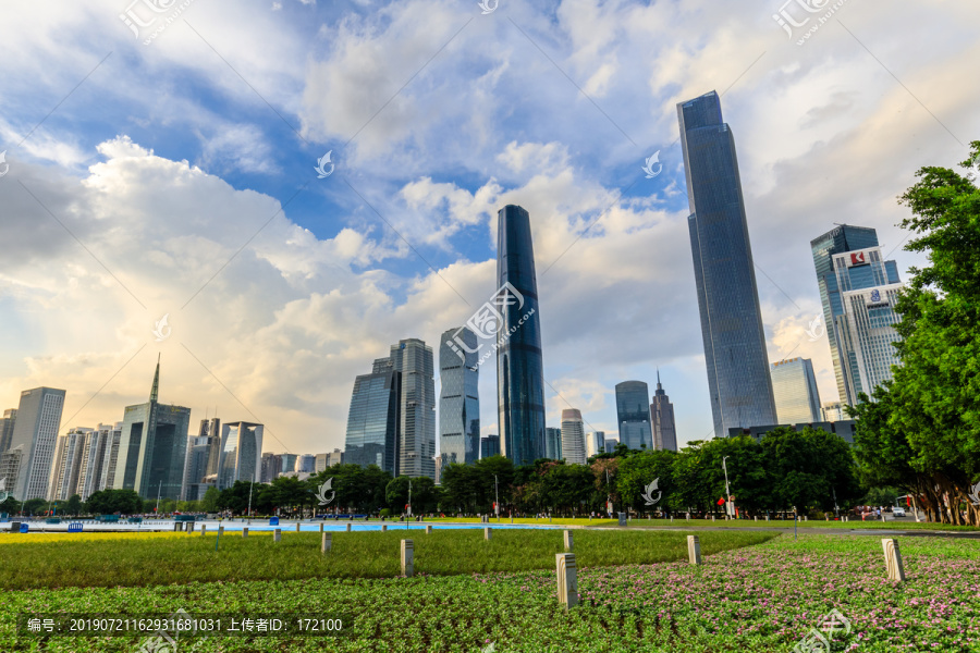 广州花城广场海心沙