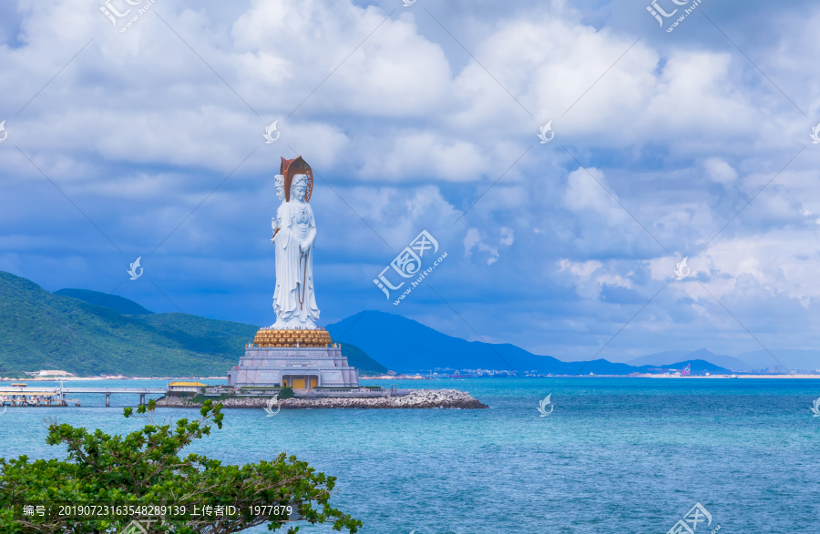 三亚南山寺海上观音