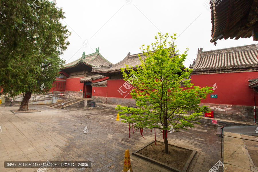 北京东岳庙古建筑风光