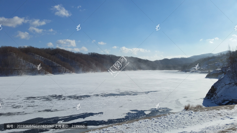 东北哈尔滨雪景雪地