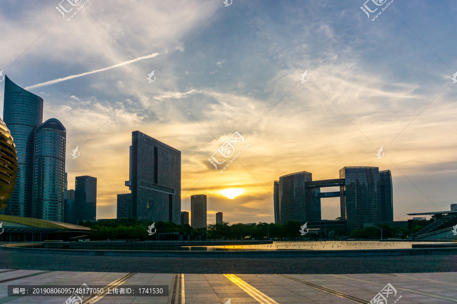 杭州现代建筑风光