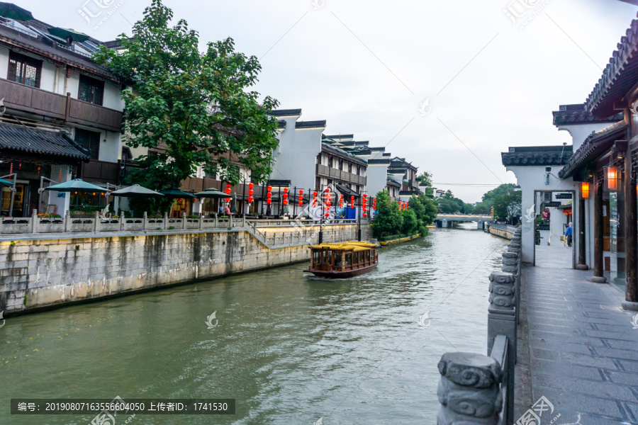 南京秦淮河风光