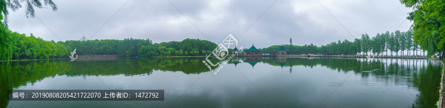 湖北武汉东湖风景区夏日风光