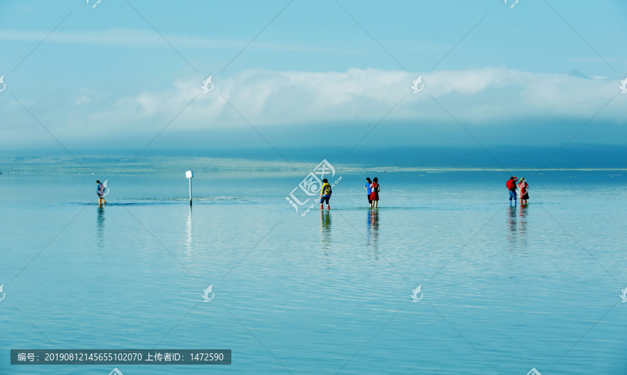 中国青海茶卡盐湖