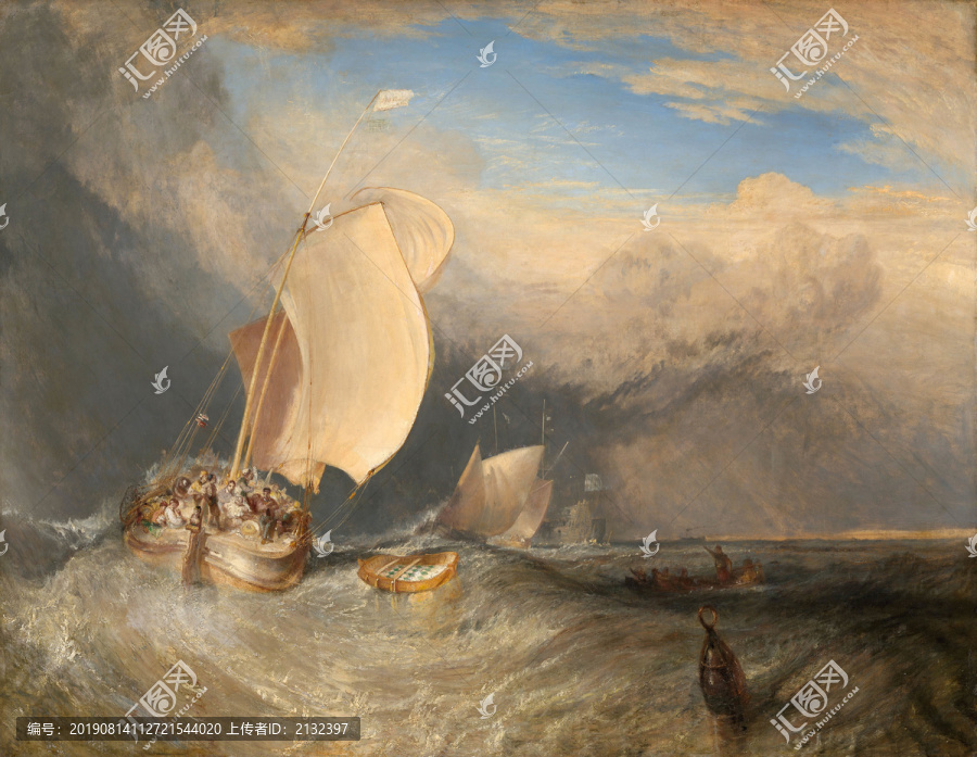 约瑟夫·马洛德·威廉·透纳卖鱼的渔船