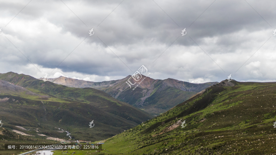 川藏高山林芝雪山西藏风景2