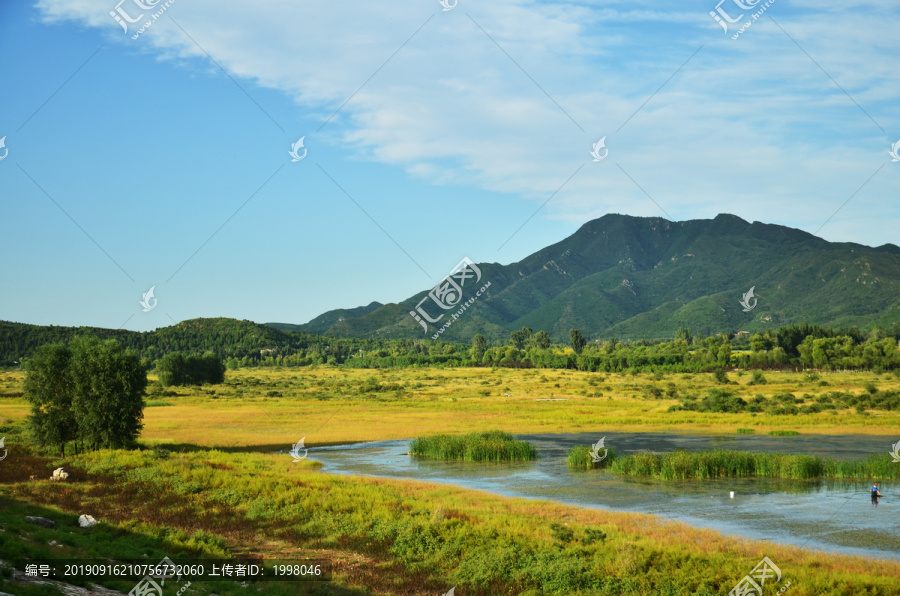 蓝天青山