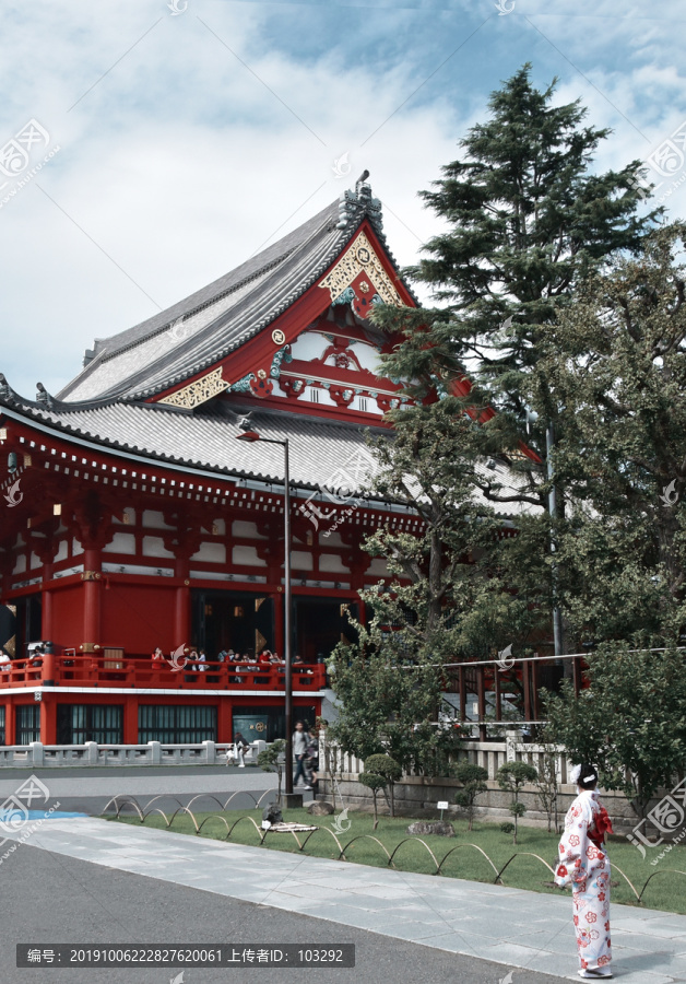 日本东京的浅草寺