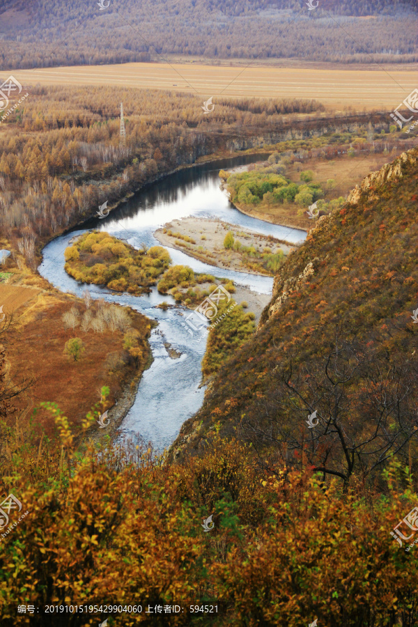 阿尔山秋景