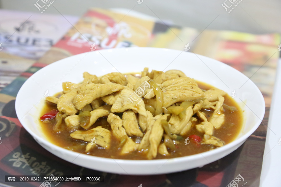 榨菜炒肉片