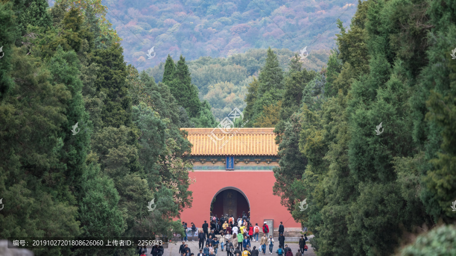 明孝陵秋景