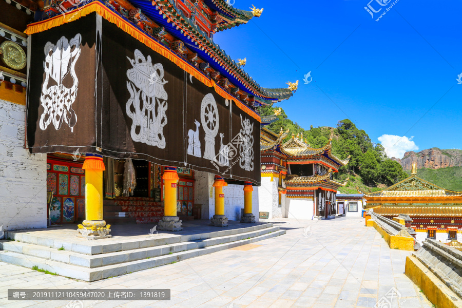 甘南碌曲郎木寺赛赤寺