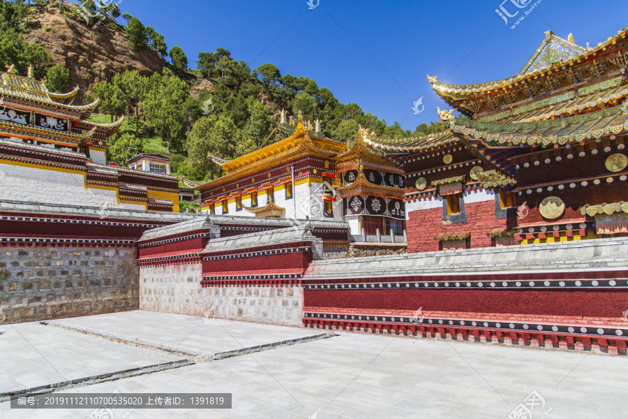 甘南碌曲郎木寺赛赤寺