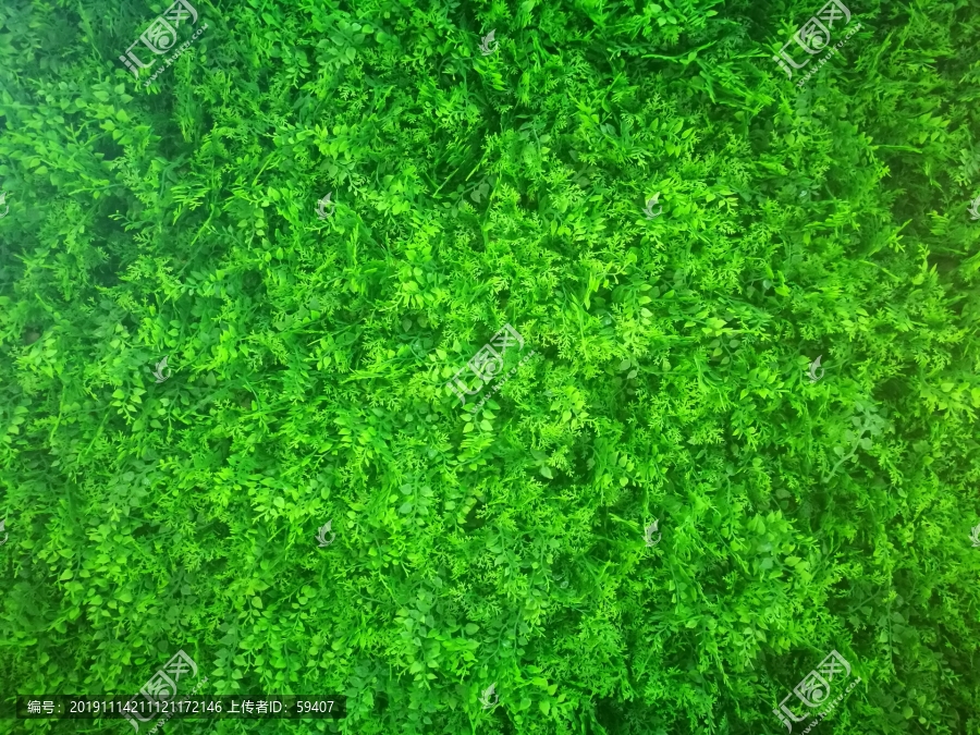 人造绿植装饰墙