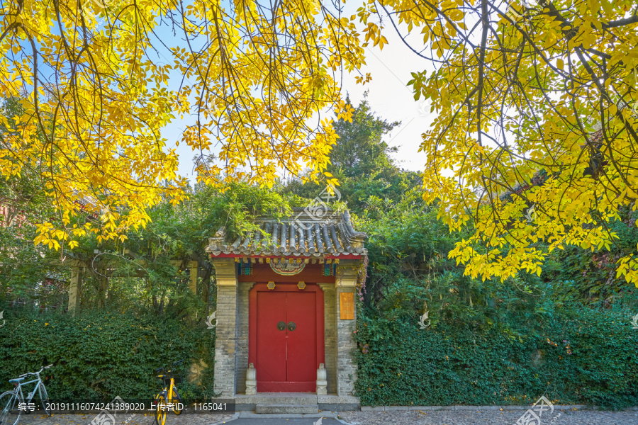 北京四合院大门