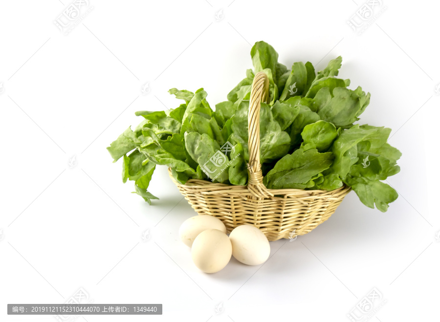 蔬菜和鸡蛋