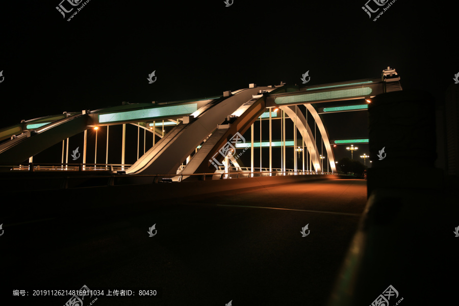 东台市北海大桥夜景