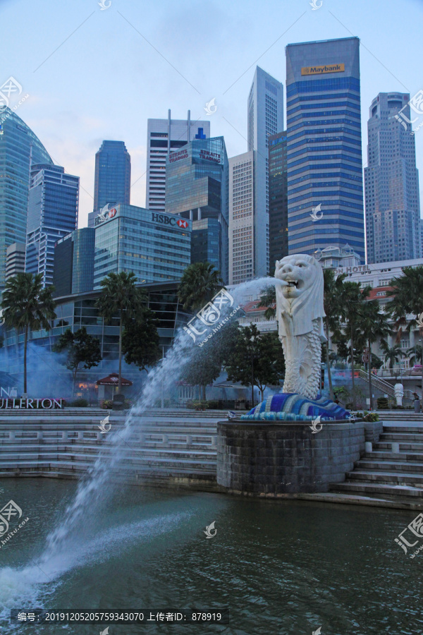 新加坡喷水鱼尾狮