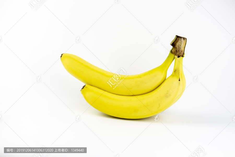 白底高清香蕉