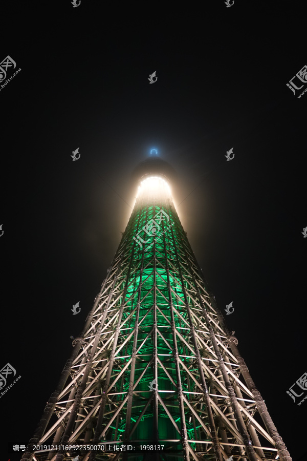 日本东京天空树晴空塔