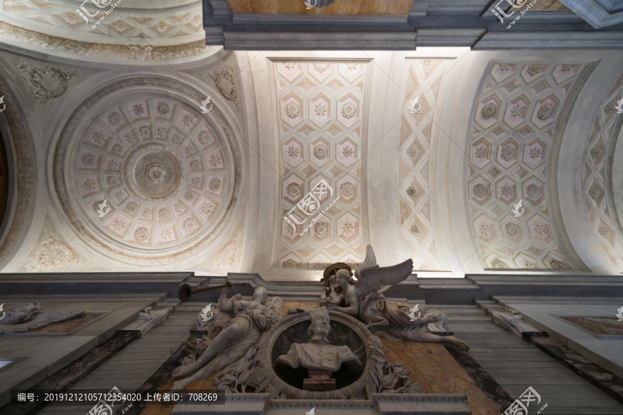 梵蒂冈圣彼得大教堂内部穹顶