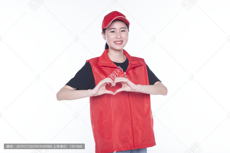 志愿者人物写真