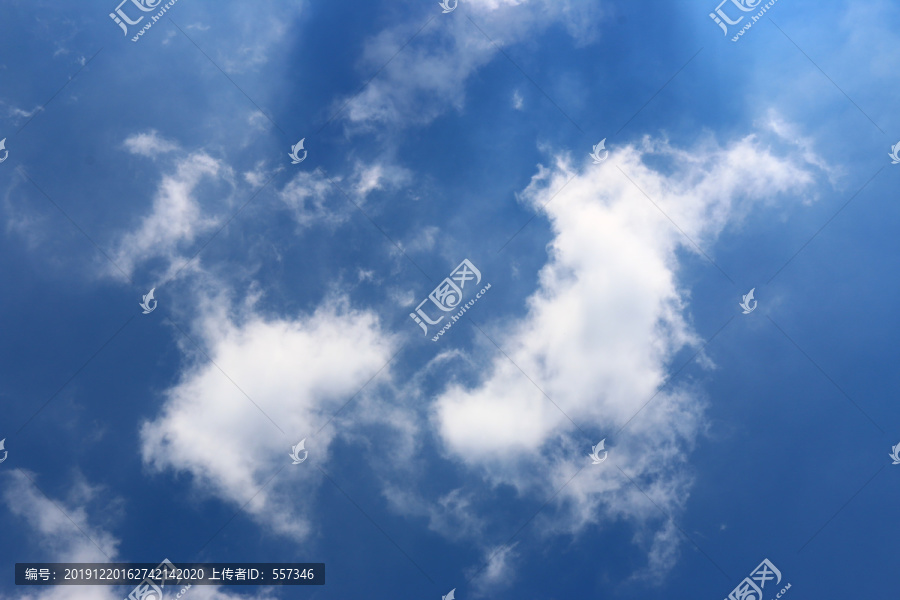 蓝天白云摄影高清素材