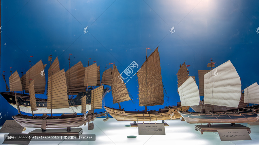 郑和航海船队模型