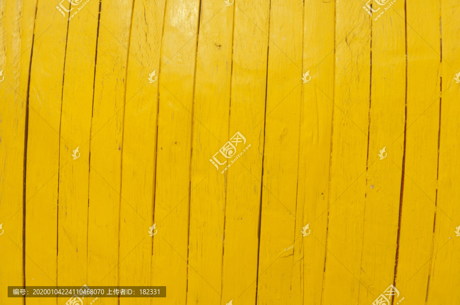 油漆黄色木条纹