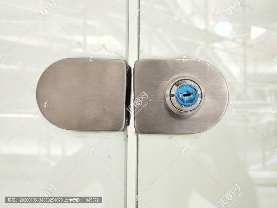 玻璃门锁