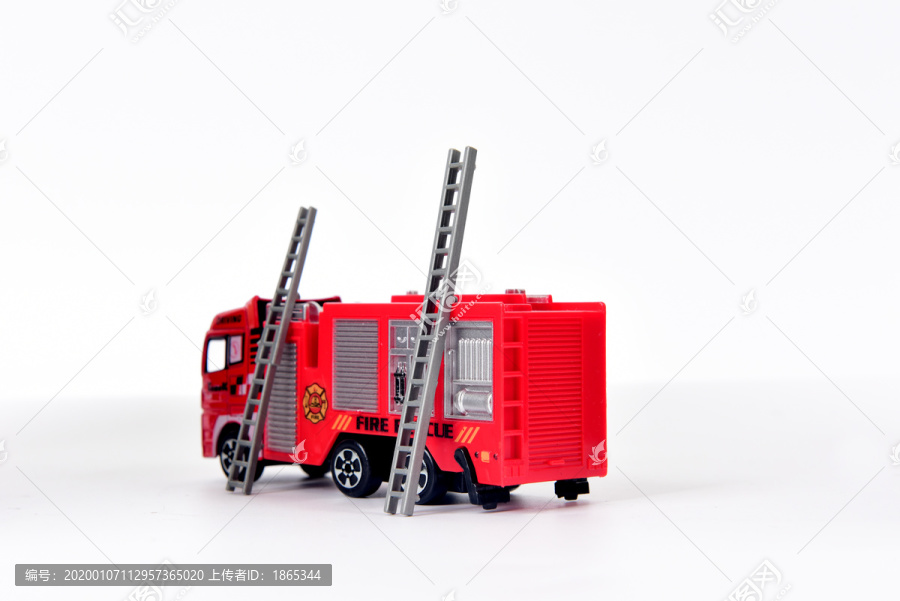 合金迷你仿真消防救援工具车模型
