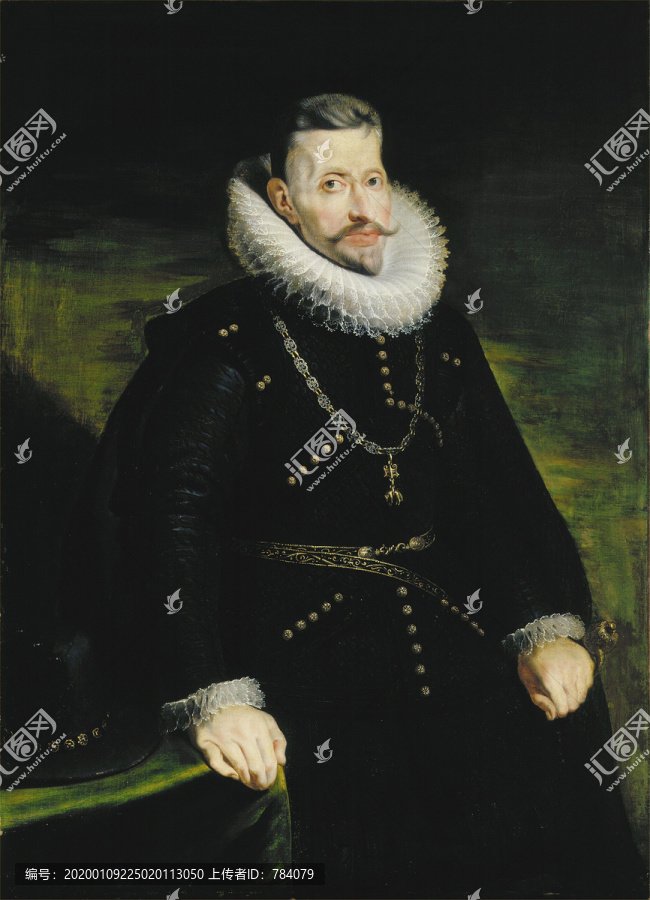 彼得·保罗·鲁本斯奥地利大公阿尔伯特七世的肖像