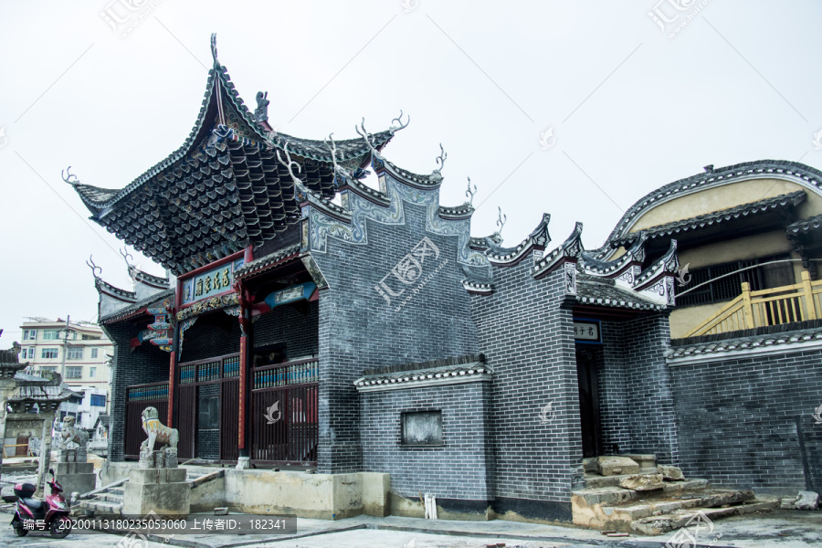 中式古建筑祖祠堂
