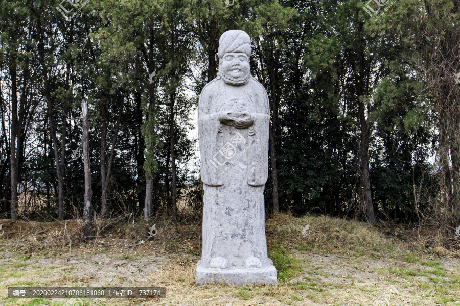 河南巩义永定陵石像生