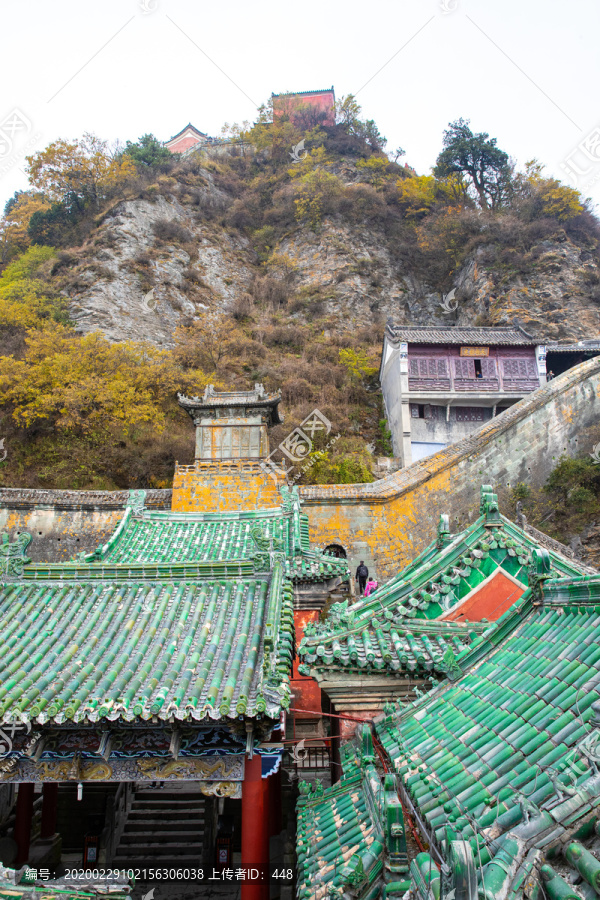 武当山建筑屋脊